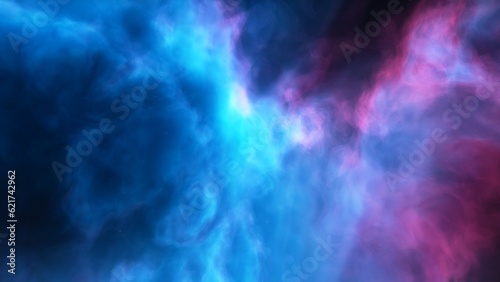 Space nebula, for use with projects on science, research, and education. Illustration 