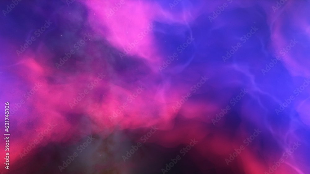 Space nebula, for use with projects on science, research, and education. Illustration
