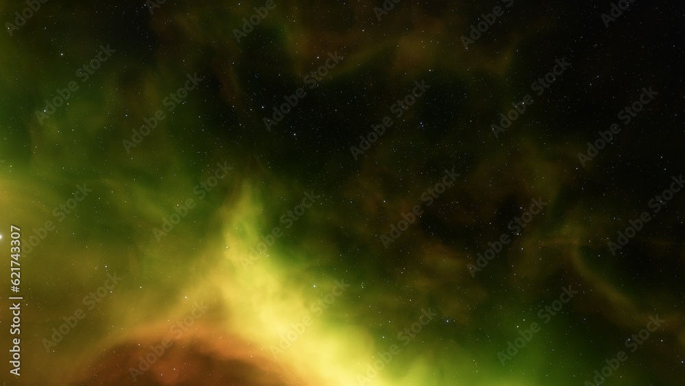 Obraz premium nebula gas cloud in deep outer space 