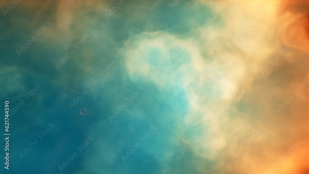 Fototapeta premium Space background with realistic nebula and shining stars. Colorful cosmos with stardust and milky way. Magic color galaxy. Infinite universe and starry night. 3d render 