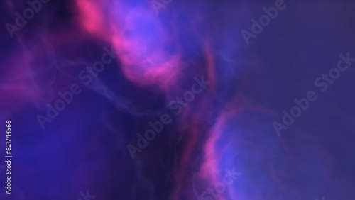 Space background with realistic nebula and shining stars. Colorful cosmos with stardust and milky way. Magic color galaxy. Infinite universe and starry night. 3d render 