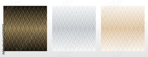 Set of abstract geometric patterns. Seamless vector backgrounds. Colored ornaments Graphic modern patterns Simple lattice graphic design