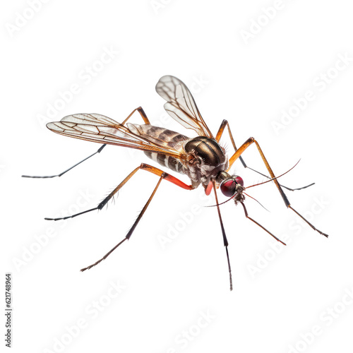 mosquito isolated on transparent background cutout