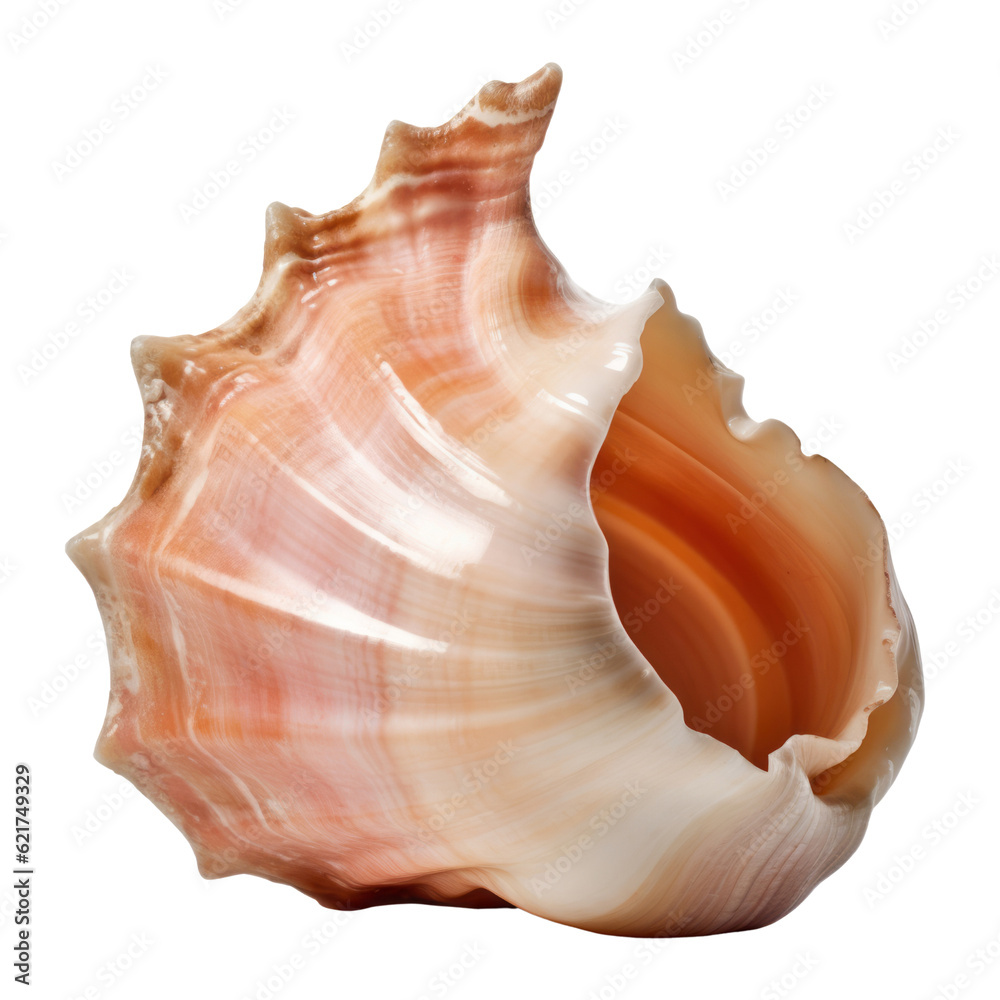 sea shell isolated on transparent background cutout sea shell isolated on transparent background cutout