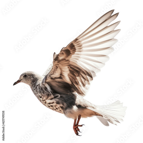 pigeon isolated on transparent background cutout © Papugrat