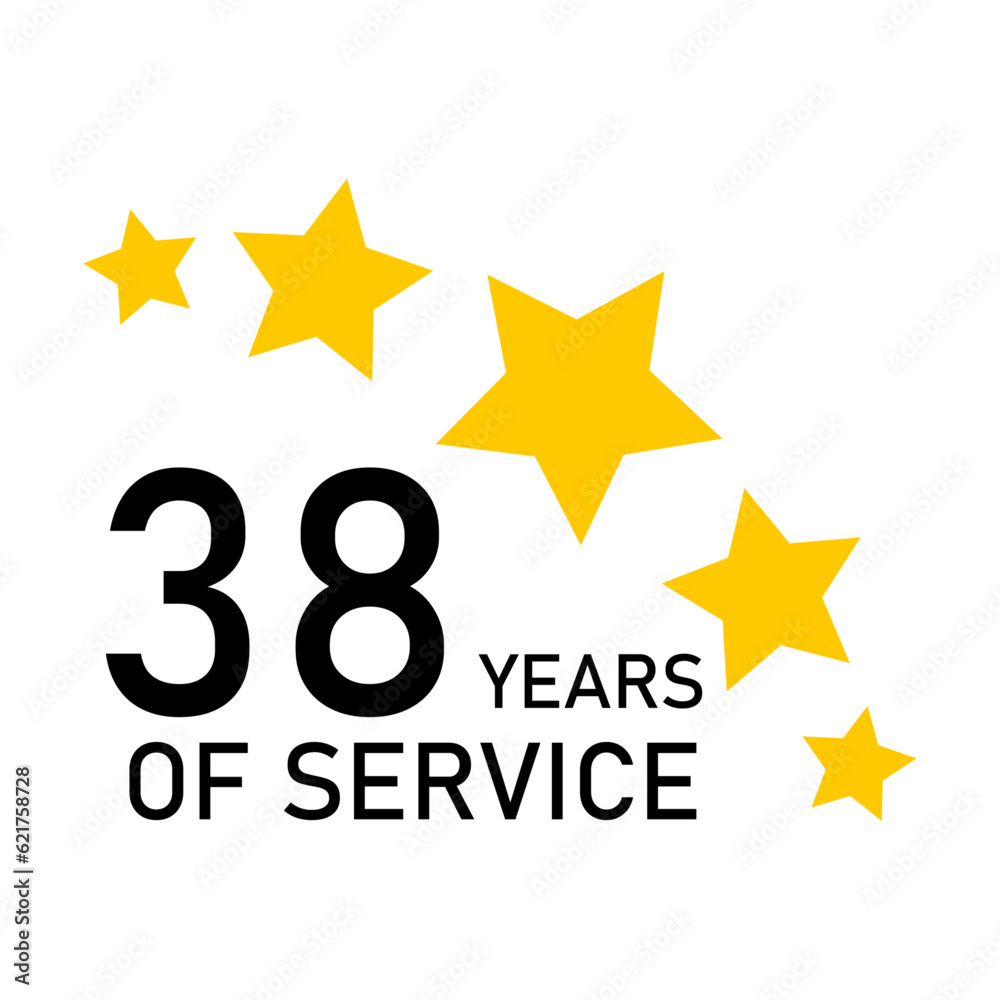 Five Star 38 Years of Service Five Star 38 Years of Service