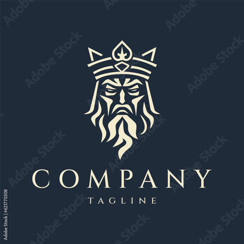 Zeus logo design vector illustration
