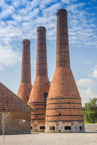 Chimney of the hsitoric lime kiln in Enkhuizen, Netherlands photo