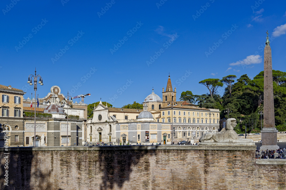 Fototapeta premium Place du Peuple à Rome
