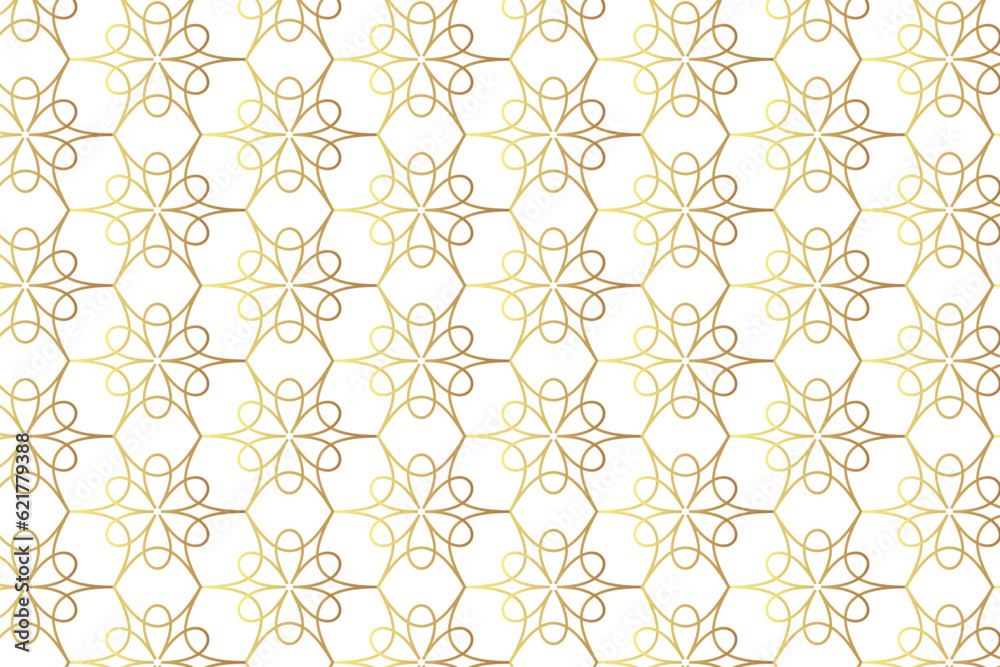 Geometric Golden Lines Pattern Design in vector,
Golden Design pattern for textiles & ceramics tiles printing