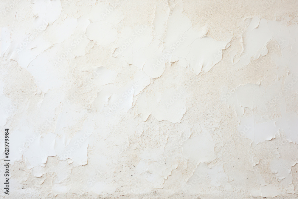 Fototapeta premium creamy soft white textured background, Generative AI