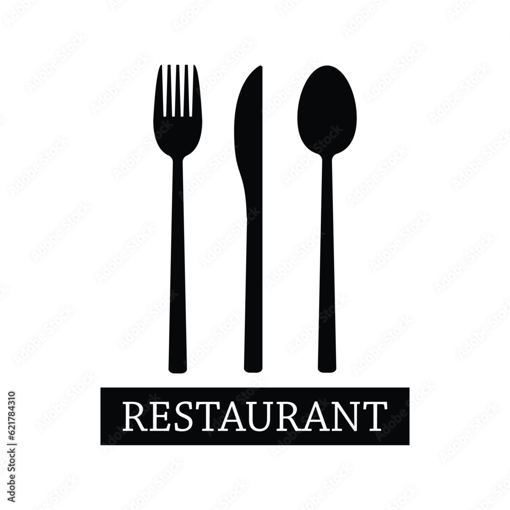 Restaurant logo icon vector template isolated on a white background Restaurant logo icon vector template isolated on a white background