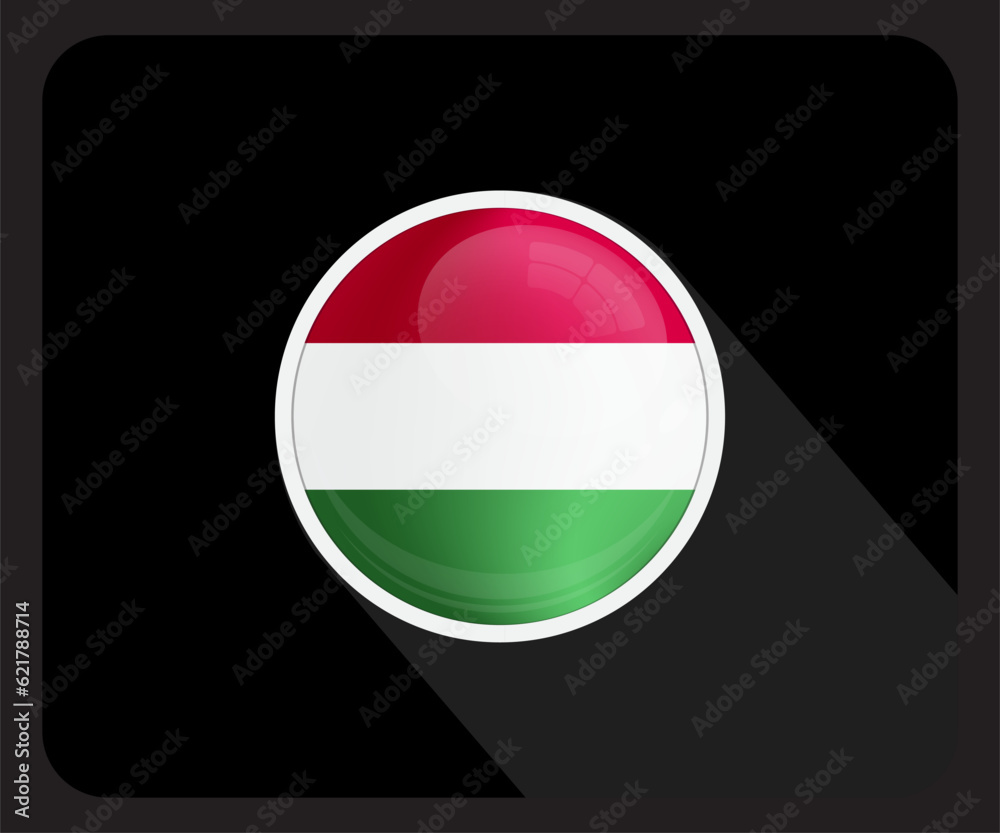 Hungary Circle Glossy Pride Flag Icon
Hungary Circle Glossy Pride Flag Icon