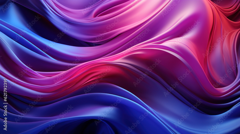 Obraz premium Colorfuls fabric texture background. Generative ai.
