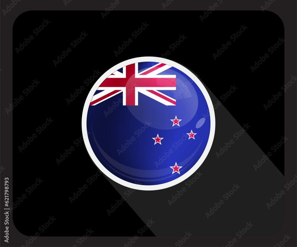 New Zealand Circle Glossy Pride Flag Icon
New Zealand Circle Glossy Pride Flag Icon