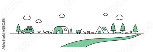 キャンプ　アイコン