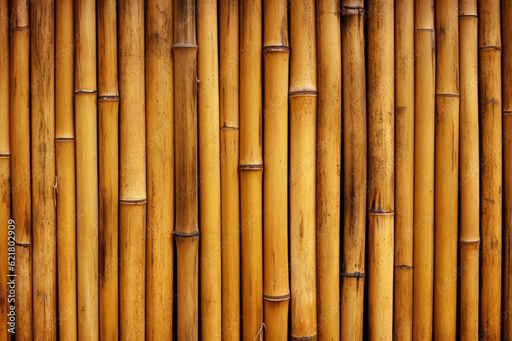 Naklejka premium Bamboo texture background