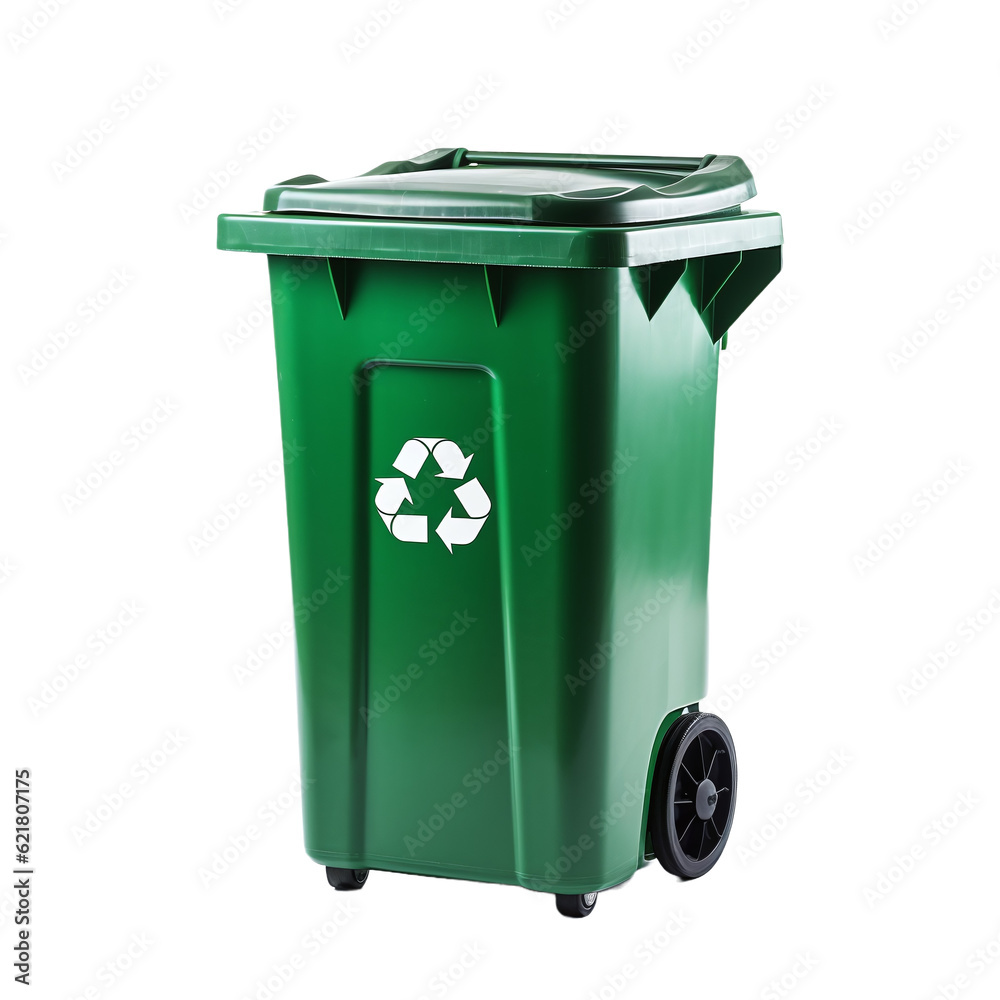 green recycle bin green recycle bin