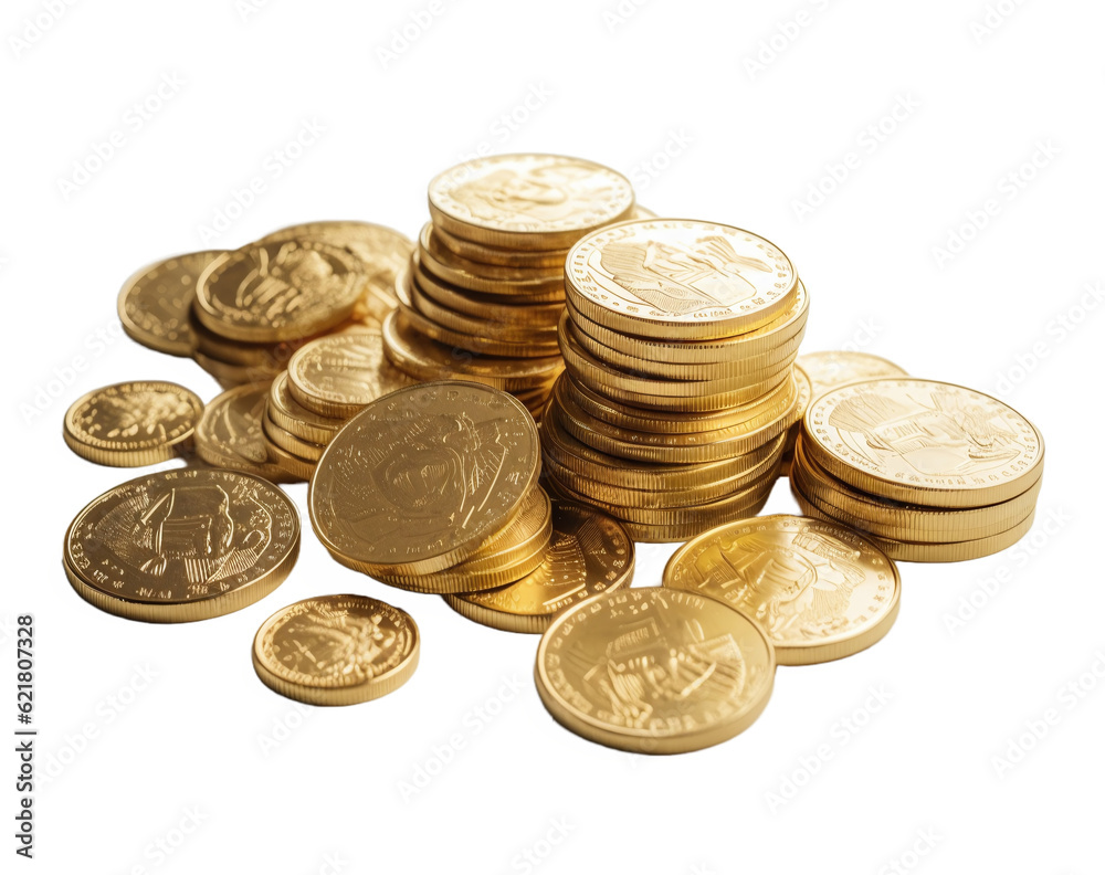 stack of gold coins stack of gold coins