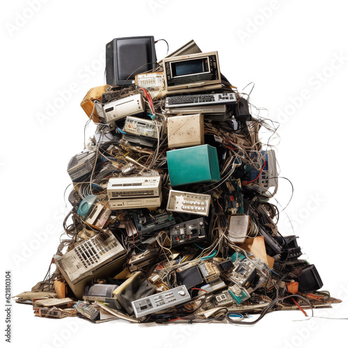 electrical trash and waste
