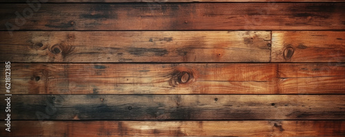 Old wooden background. generative ai