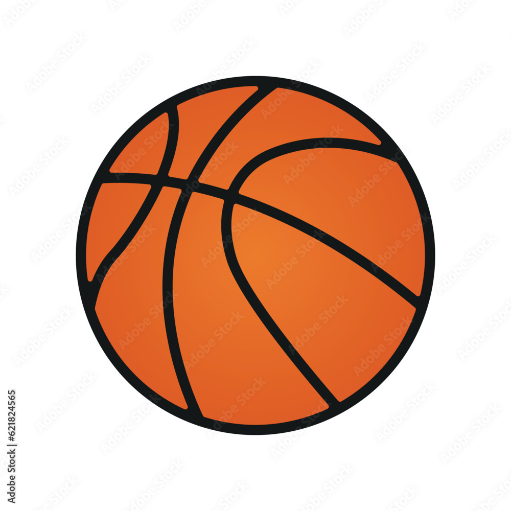 Basketball Clipart, Basketball Vector, Basketball illustration, Sports Clipart, Sports Vector, Sports illustration