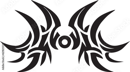 Tribal Tattoo Design Illustration vector