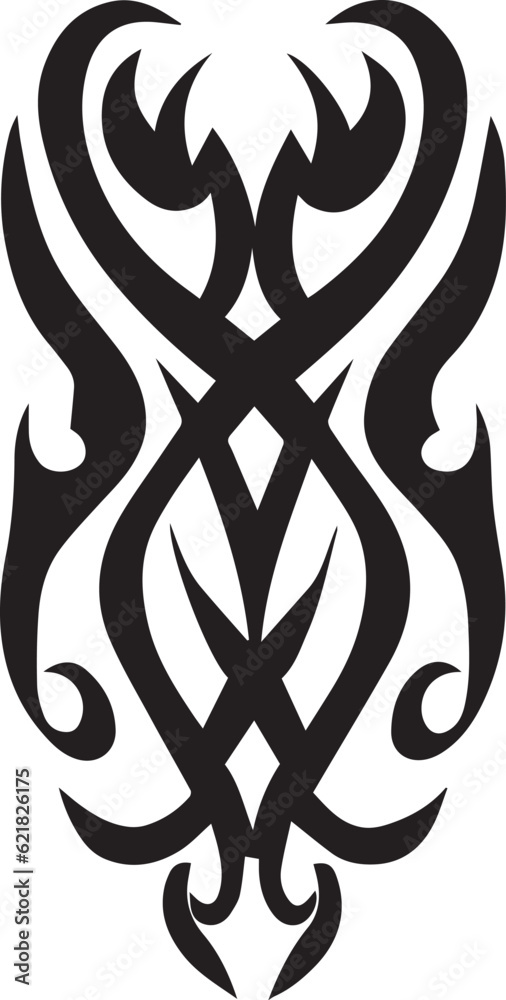 Tribal Tattoo Design Illustration vector Tribal Tattoo Design Illustration vector