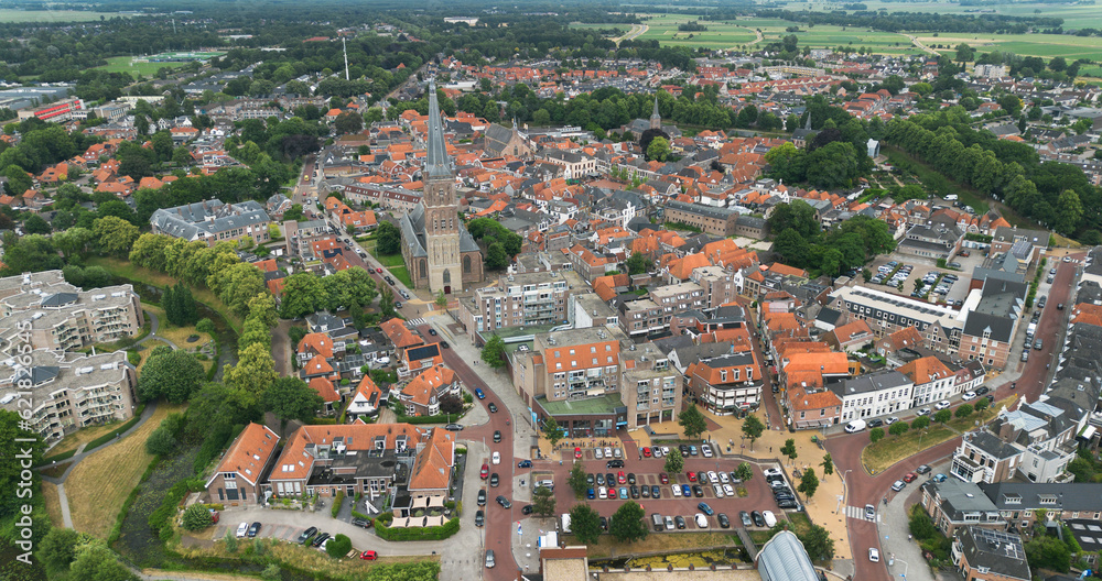 City of Steenwijk. Steenwijkerland. Overijssel. Netherlands. 