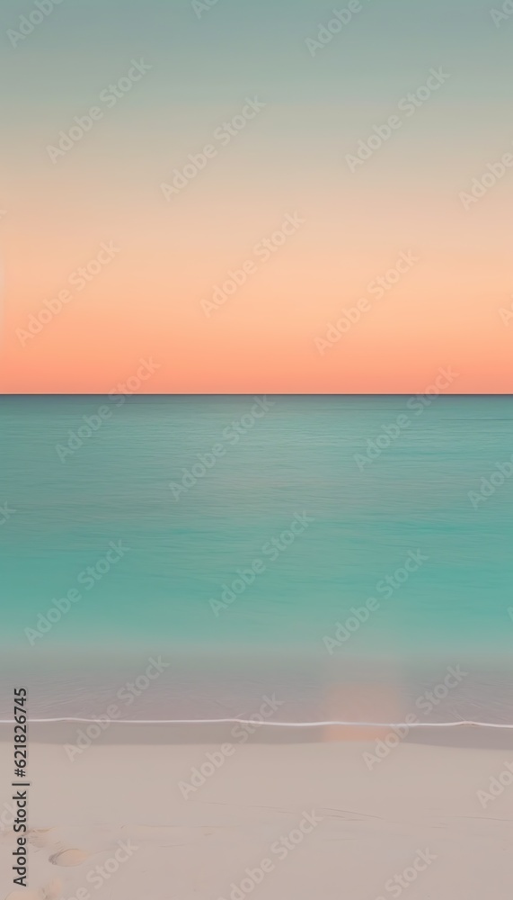 a blue and pink sky over a body of water