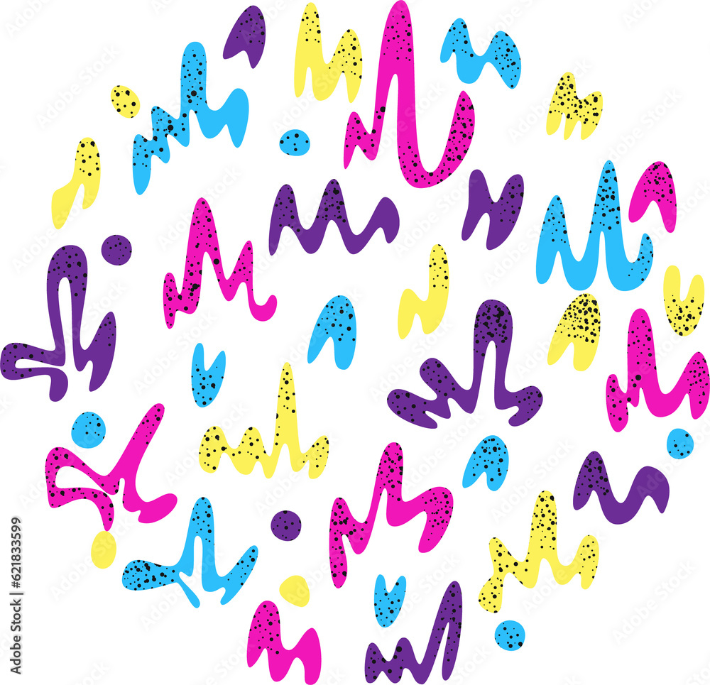 background with abstract waves, textured doodle elements on a white background background with abstract waves, textured doodle elements on a white background