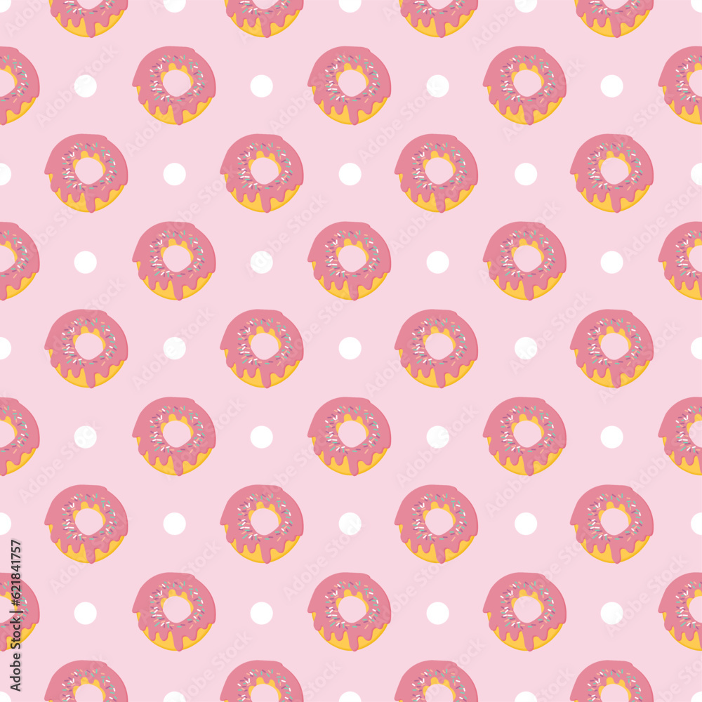 donut pattern fabric with circle donut pattern fabric with circle