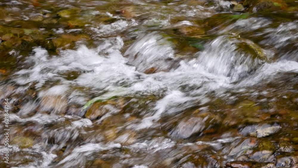 Mountain stream Mueglitz, flowing water, Glashuette, Saxony, Germany, Europe Mountain stream Mueglitz, flowing water, Glashuette, Saxony, Germany, Europe