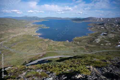lake in the mountains Jotunheimen