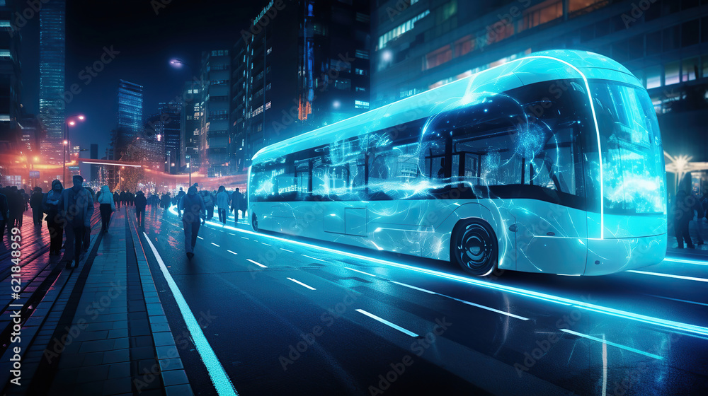 Smart Transportation Grid. Revolutionizing Urban Mobility. Generative Ai
