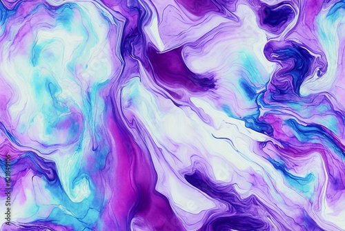 Vibrant purple stains 3d background illustration for your creative project. Generative AI