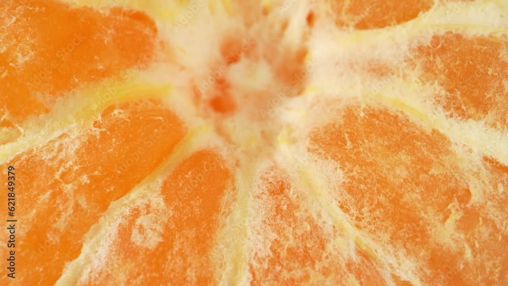 Vibrant orange flesh dances with juicy textures and radiant hues, revealing intricate cellular patterns and bursting with zesty citrus aromas in macro close-up footage captured by a probe lens. 4K
Vibrant orange flesh dances with juicy textures and radiant hues, revealing intricate cellular patterns and bursting with zesty citrus aromas in macro close-up footage captured by a probe lens. 4K