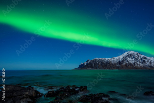 Northern Lights (Aurora Borealis) in Lofoten Islands