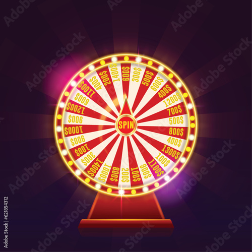 Spin Rollete with Sparking Color