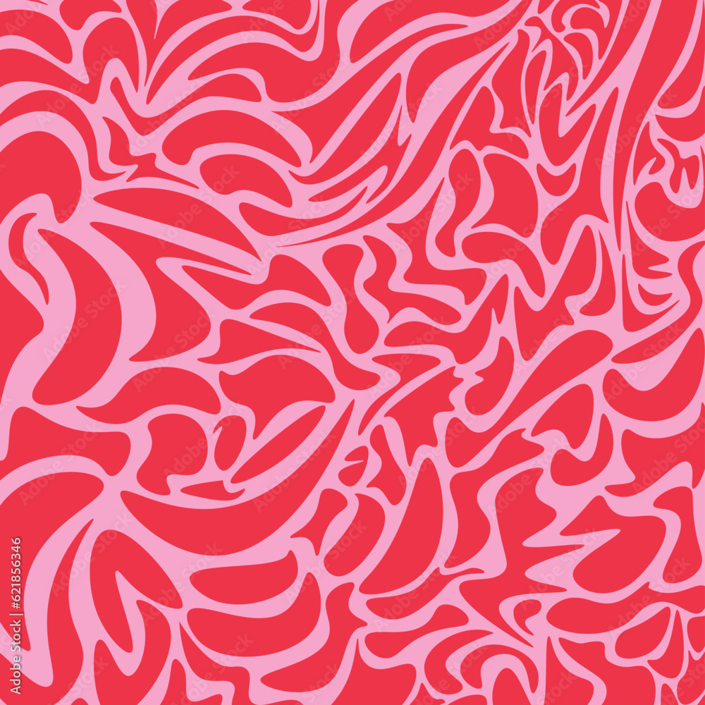 Abstract Swirl Pattern Animal Print Pink Abstract Swirl Pattern Animal Print Pink