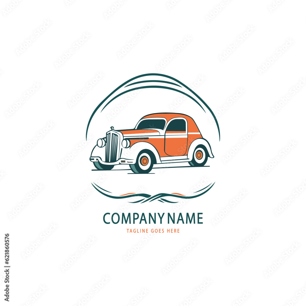 vector car company logo template