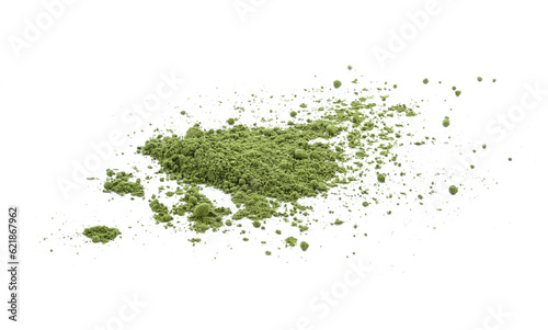japanese Green Tea powder on transparent png