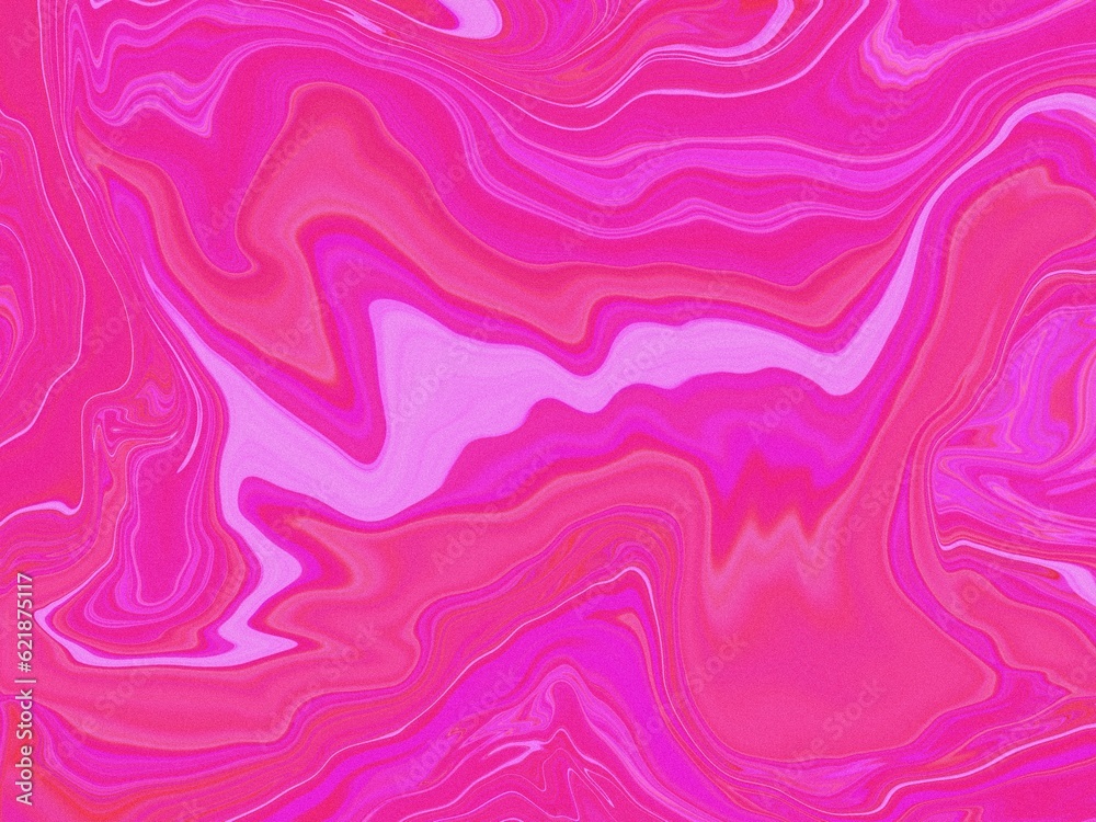 Abstract Liquid Gradient Background Acrylic Art Magenta Pink