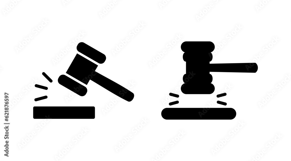 Gavel icon vector. judge gavel icon. auction hammer Gavel icon vector. judge gavel icon. auction hammer