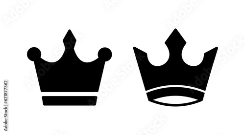 Crown Icon vector. Crown symbol for web site design, © zo3listic