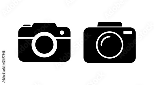 Camera Icon in trendy flat style isolated. Camera symbol web site design