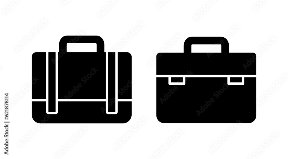 Briefcase icon vector. Portfolio vector icon. suitcase icon Briefcase icon vector. Portfolio vector icon. suitcase icon