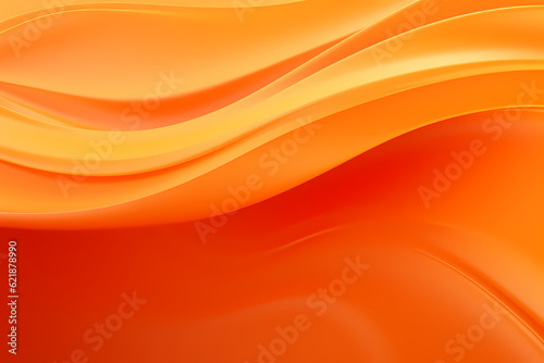 Abstract Orange curve shapes background. luxury wave. Smooth and clean subtle texture creative design. Suit for poster, brochure, presentation, website, flyer. vector abstract design element