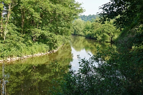 Idylle im Altmühltal bei Dollnstein am Radweg