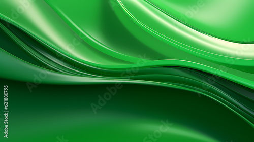 Abstract Dark Green curve shapes background. luxury wave. Smooth and clean subtle texture creative design. Suit for poster, brochure, presentation, website, flyer. vector abstract design element